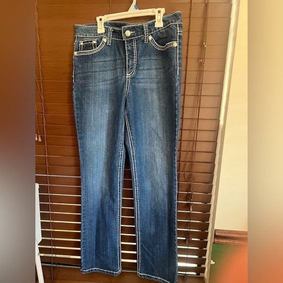 Code Bleu Denim - Code Bleu Dark Blue Straight Leg Jeans